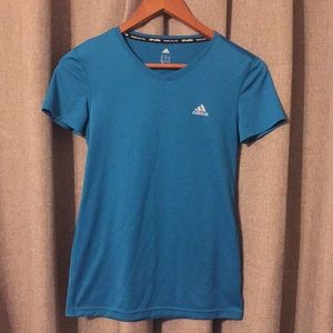 Adidas Climalite T-Shirt; Sz XS